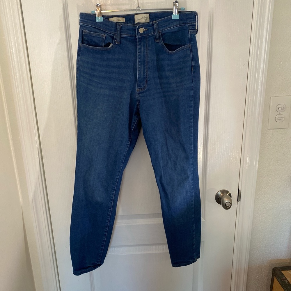 Universal Thread Men's Slim Jeans in Deep Blue